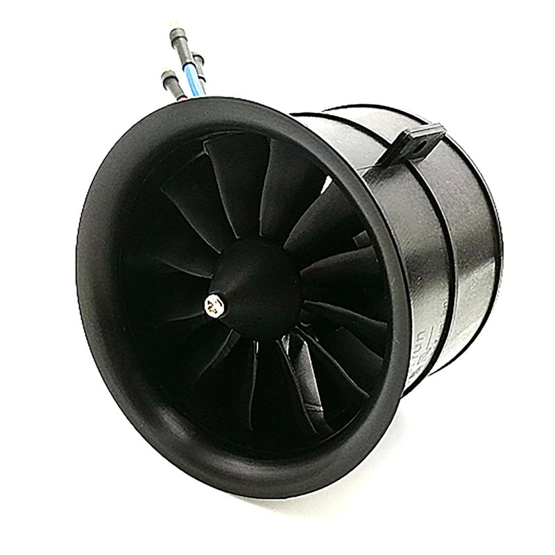 ApisQueen 70MM EDF 6S 2300KV 2240G Thrust Belt 12 Blades Electric Ducted Fan for Aircraft Model Aircraft Jet Enging - Image 2